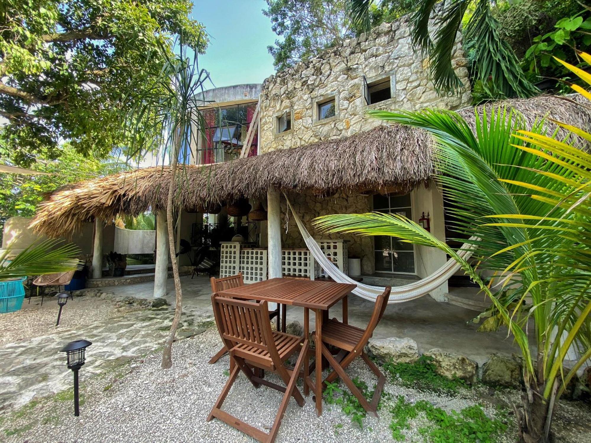 Elmar Hostel Bacalar Kültér fotó