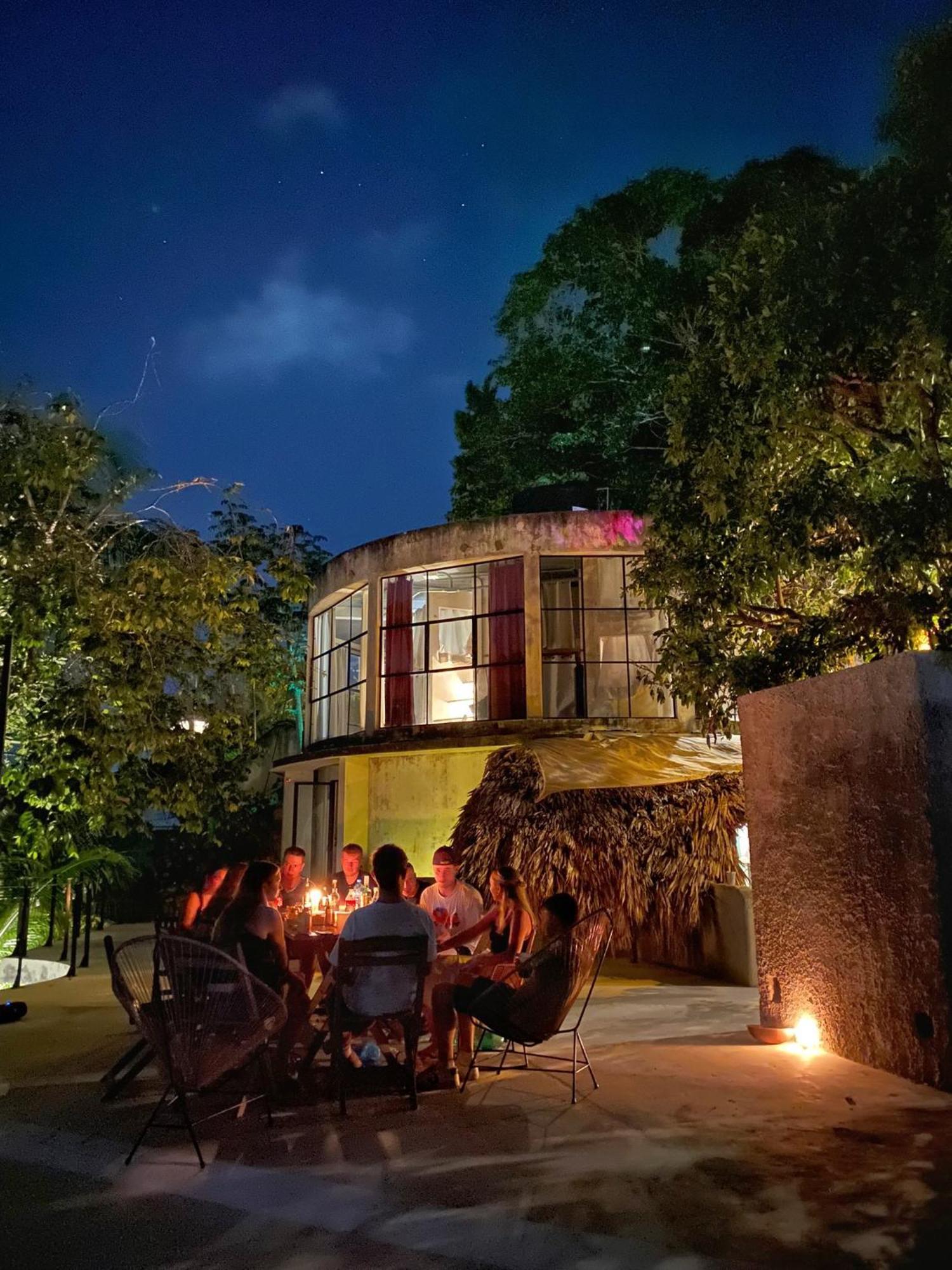 Elmar Hostel Bacalar Kültér fotó
