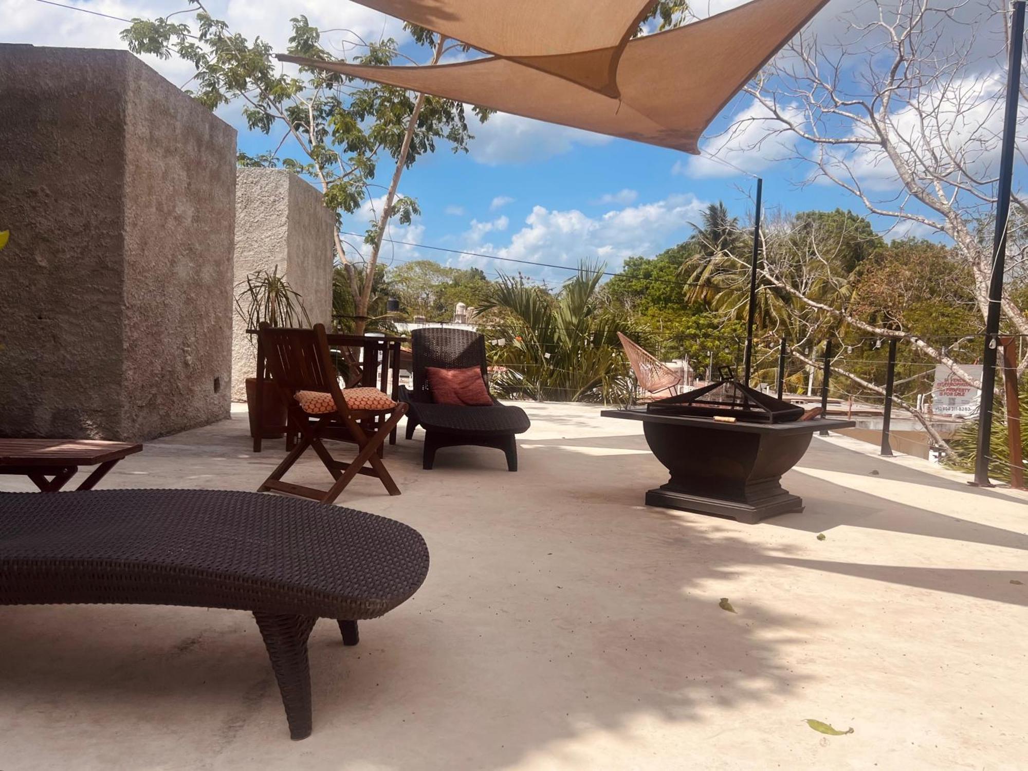 Elmar Hostel Bacalar Kültér fotó
