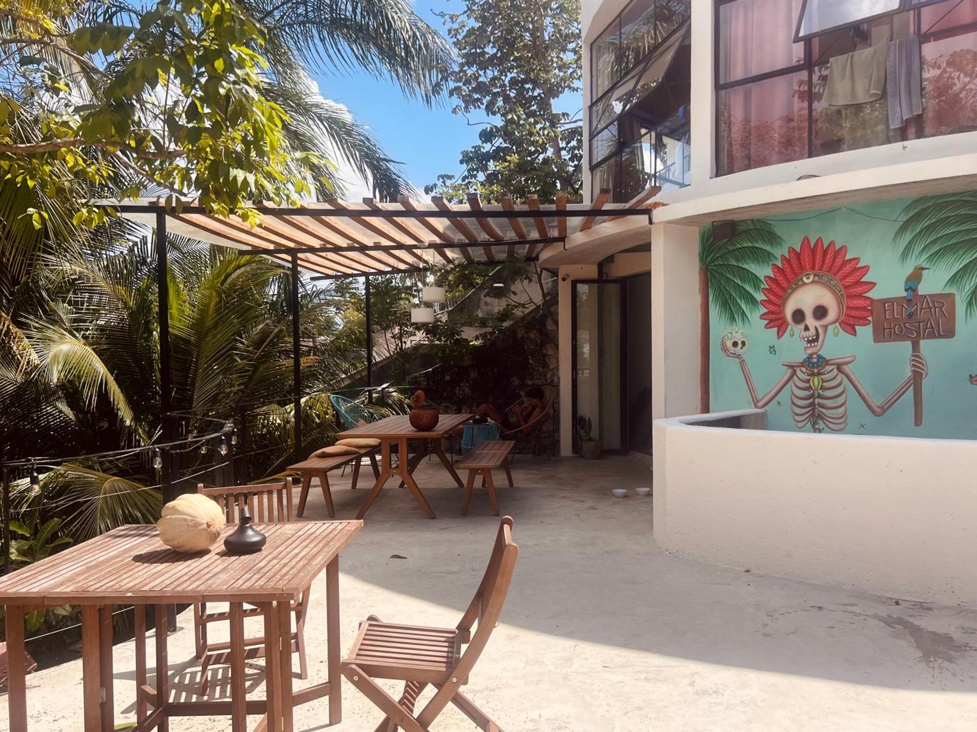 Elmar Hostel Bacalar Kültér fotó